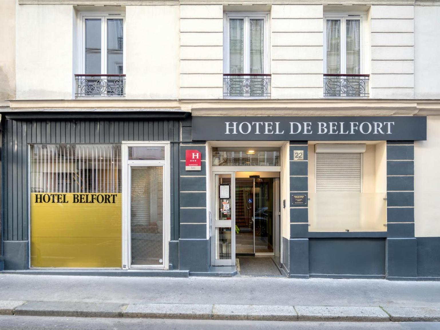 Hotel De Belfort Paris Dış mekan fotoğraf